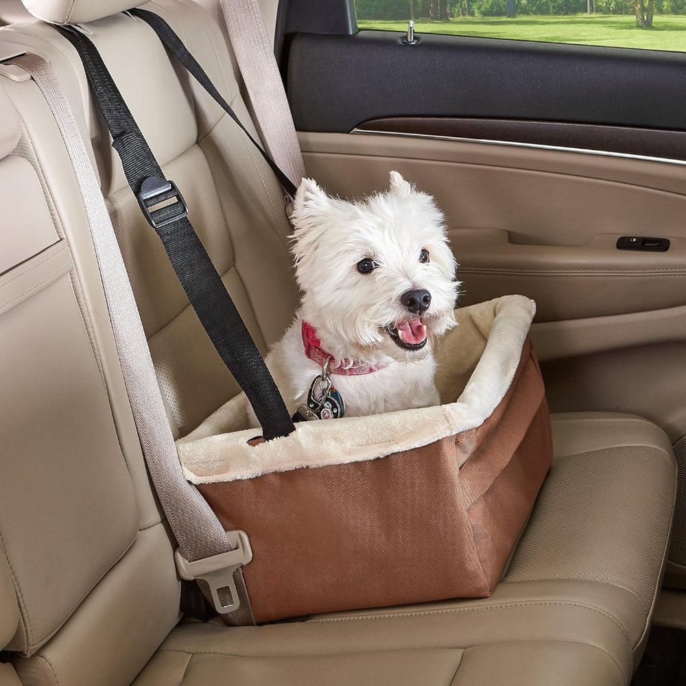 🆕Amazon Basics Pet Car Booster Bucket Seat